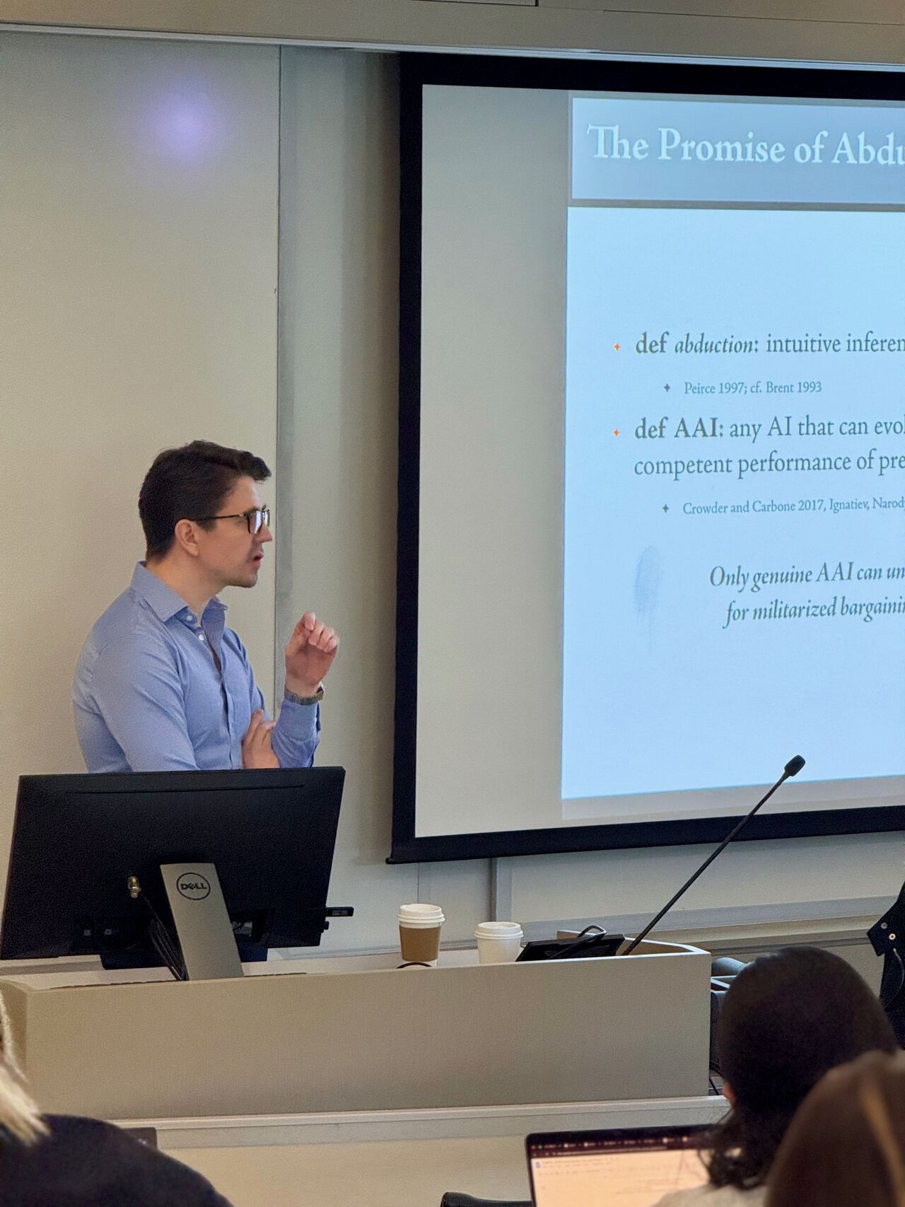 Two events on AI and geopolitics with Dr Anatoly Levshin