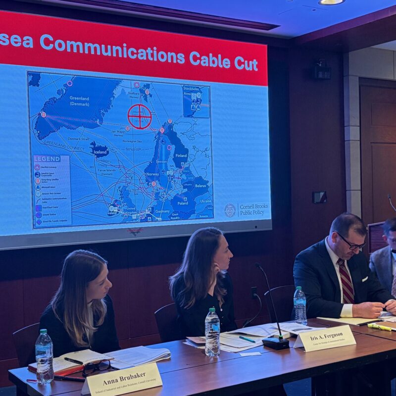 TPI Senior Fellows guide bipartisan Arctic security simulation on Capitol Hill