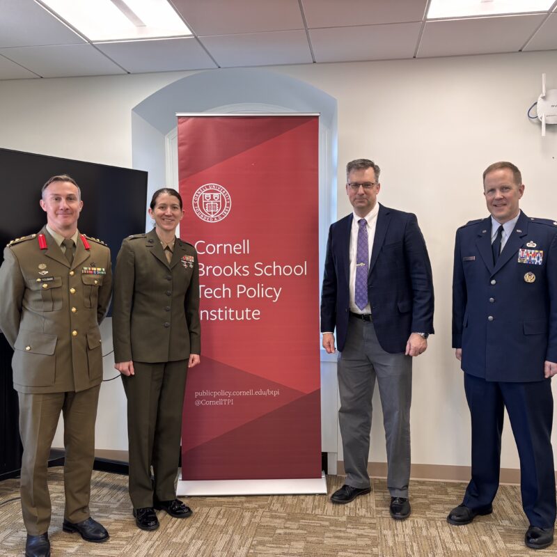 The institute hosts officers from the US Army War College