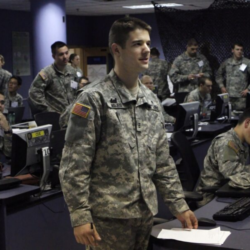 Artificial Intelligence and U.S. Military Cadets' Attitudes About Future War