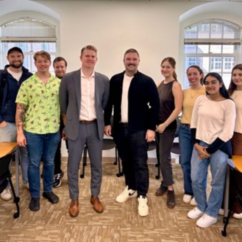 TPI Junior Fellows meet with Professor Michael Brenes