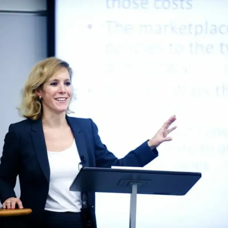 Sarah Kreps featured in TechCrunch's Women in AI