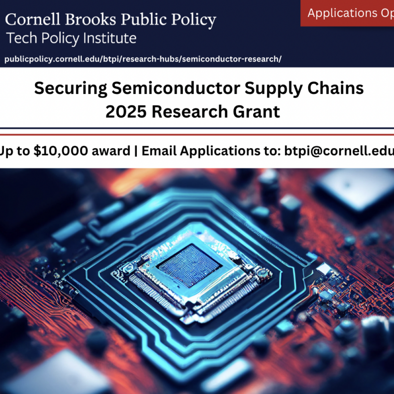 Securing Semiconductor Supply Chains 2025 Research Grant